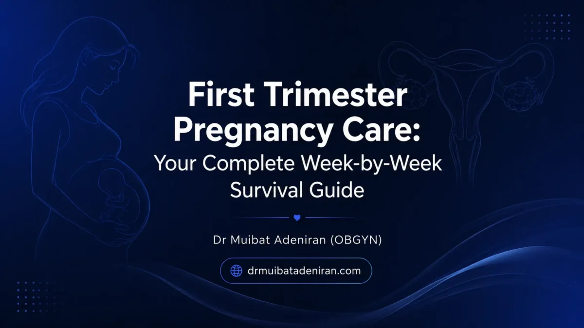 First Trimester Pregnancy Care